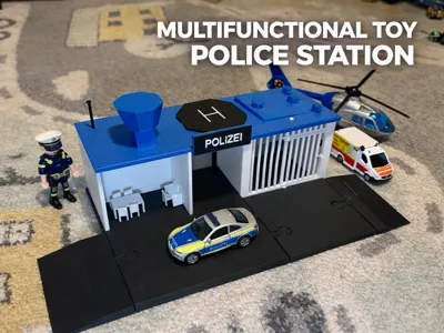 Police Station - Brio compatible - play features