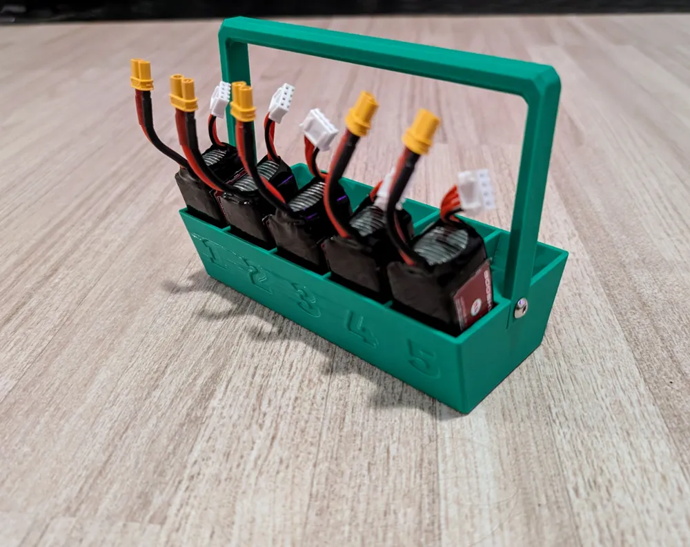 Lipo carrying case for Goosky S2 / OMP M2 by MadeByMuba - MakerWorld