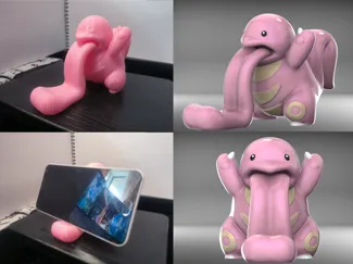 神奇宝贝 宝可梦 大舌头手机支架 Pokémon Lickitung Phone holder