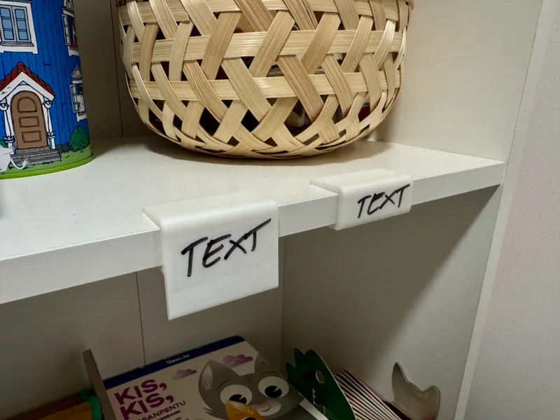 Ikea Gersby shelf label