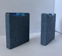 0.2mm layer, 2 walls, 15% infill, Hexagon Pattern
