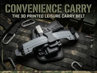 Convenience Carry - 3D Printed Leisure Carry Belt