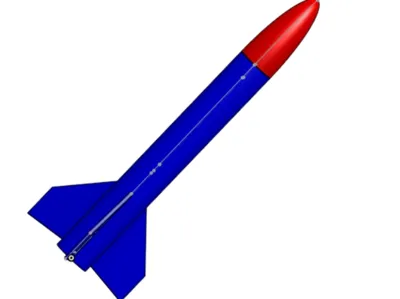 C6-5 model rocket