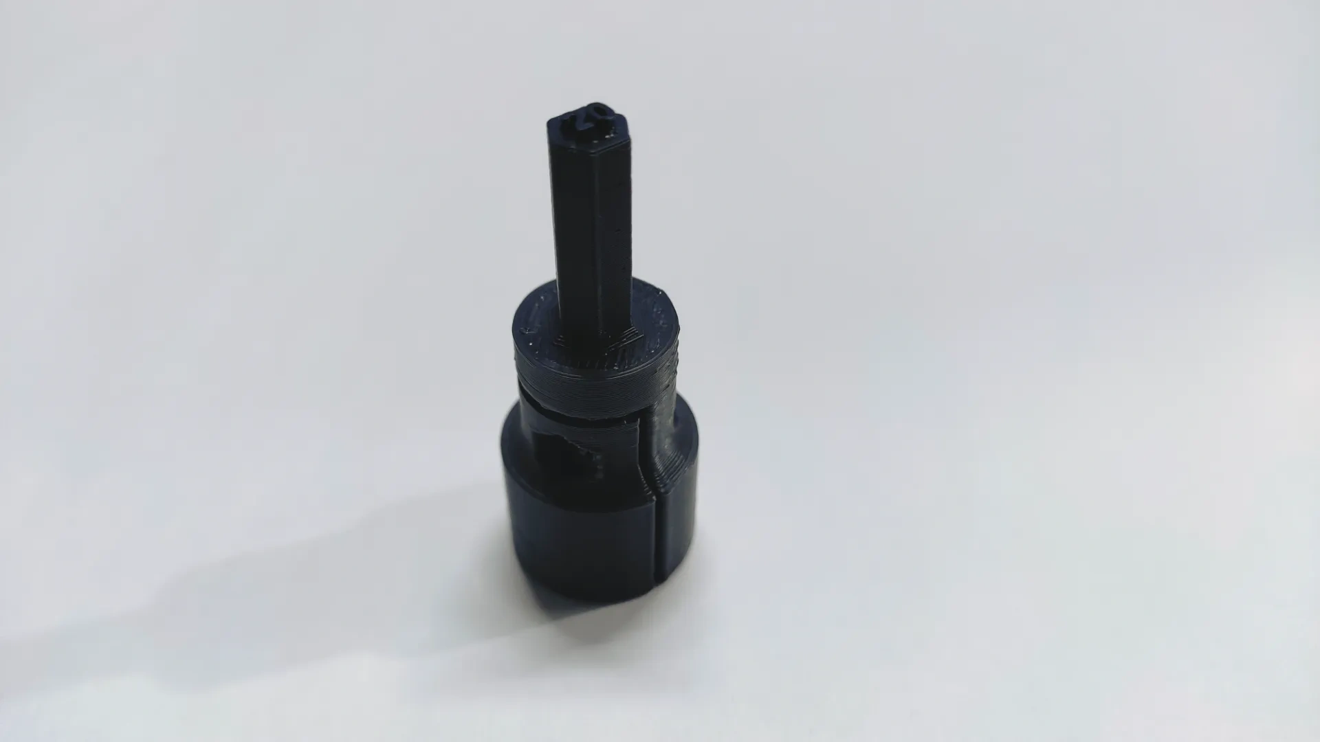 Miniatura 2 do modelo 3D 砂纸圈  砂纸打磨夹持器(6.35六角头)