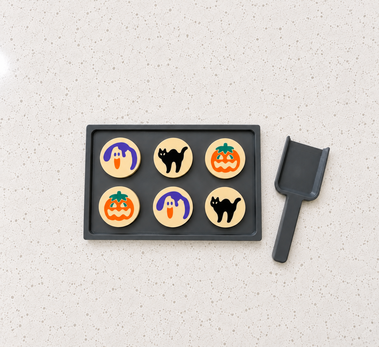 Kids Magnetic Halloween Cookie Sheet Set|Pillsbury - 1