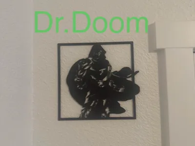 Dr. Doom Wall Art