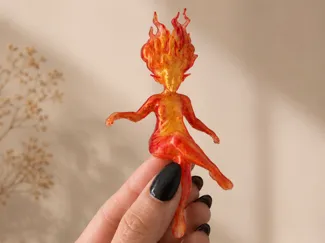 Lehabah Fire Sprite, Crescent City - Sarah J. Maas