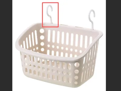 Hook (replacement hook for hanging storage basket)