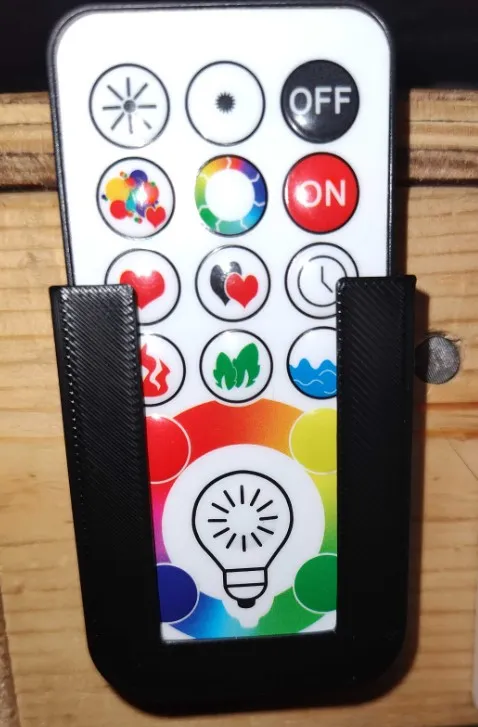 Support mural pour télécommande LED