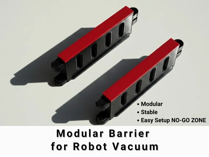 Modular Robot Vacuum Barrier