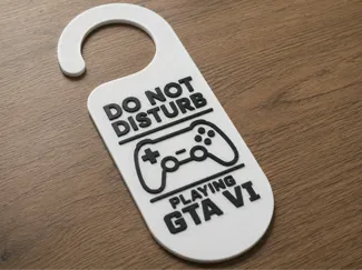 Do Not Disturb, Playing GTA 6 sign