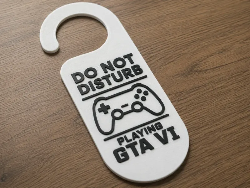 Do Not Disturb, Playing GTA 6 sign