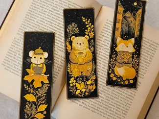 Autumn Bookmark Set
