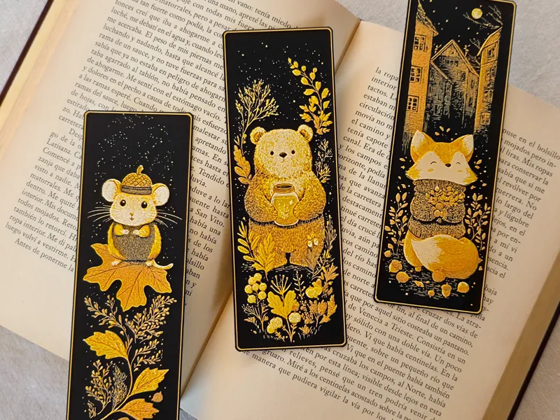 Autumn Bookmark Set