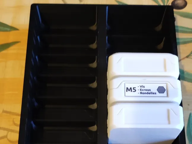 Remix tray for Small Parts Storage Box