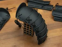 Plaques d'armure de samouraï pour enfant (cosplay) — photo 2
