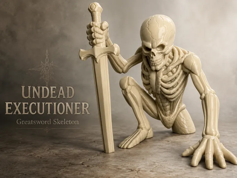 The Undead Executioner – Greatsword Skeleton