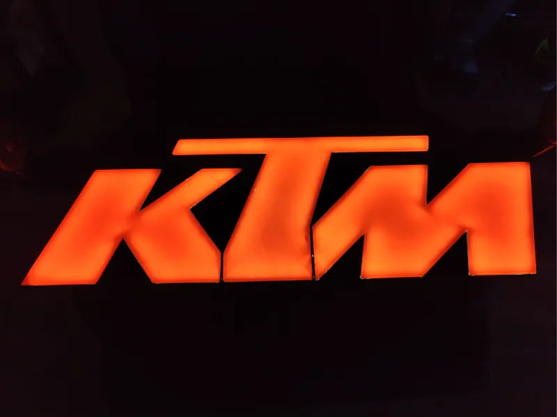 KTM Logo Led