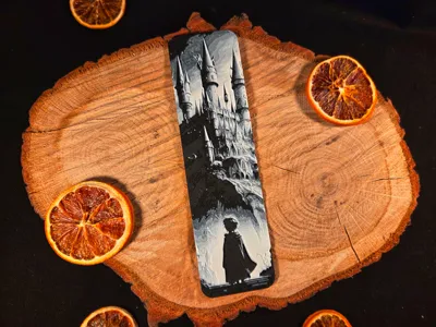 Little harry Potter hoghwarts - bookmark hueforge