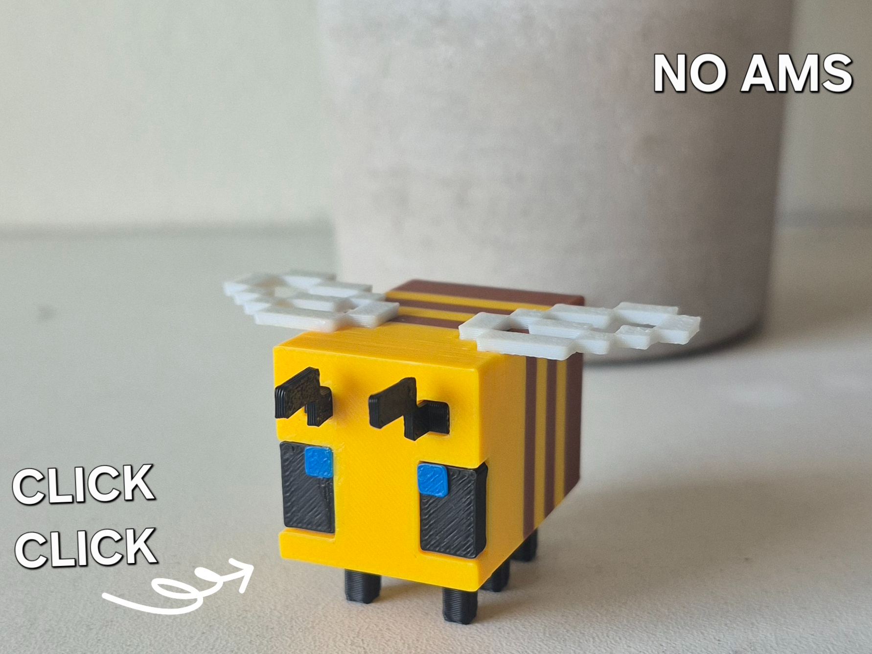 Minecraft Bee Fidget Clicker