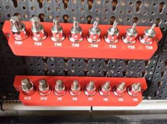 1/2" Metric & Torx sockets holder