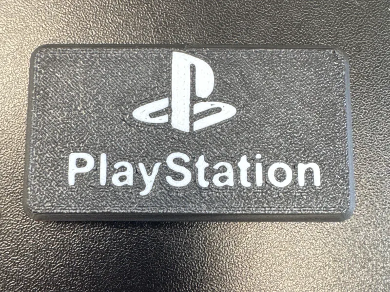 PlayStation Label for Cable Cap System