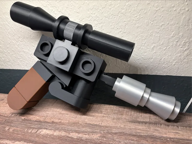 Han Solo's DL-44 - Super-Sized Studs (500%)