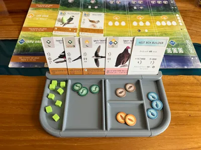 Modular board game tray system