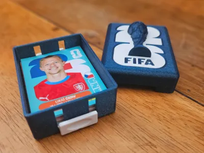 World Cup box with elevator