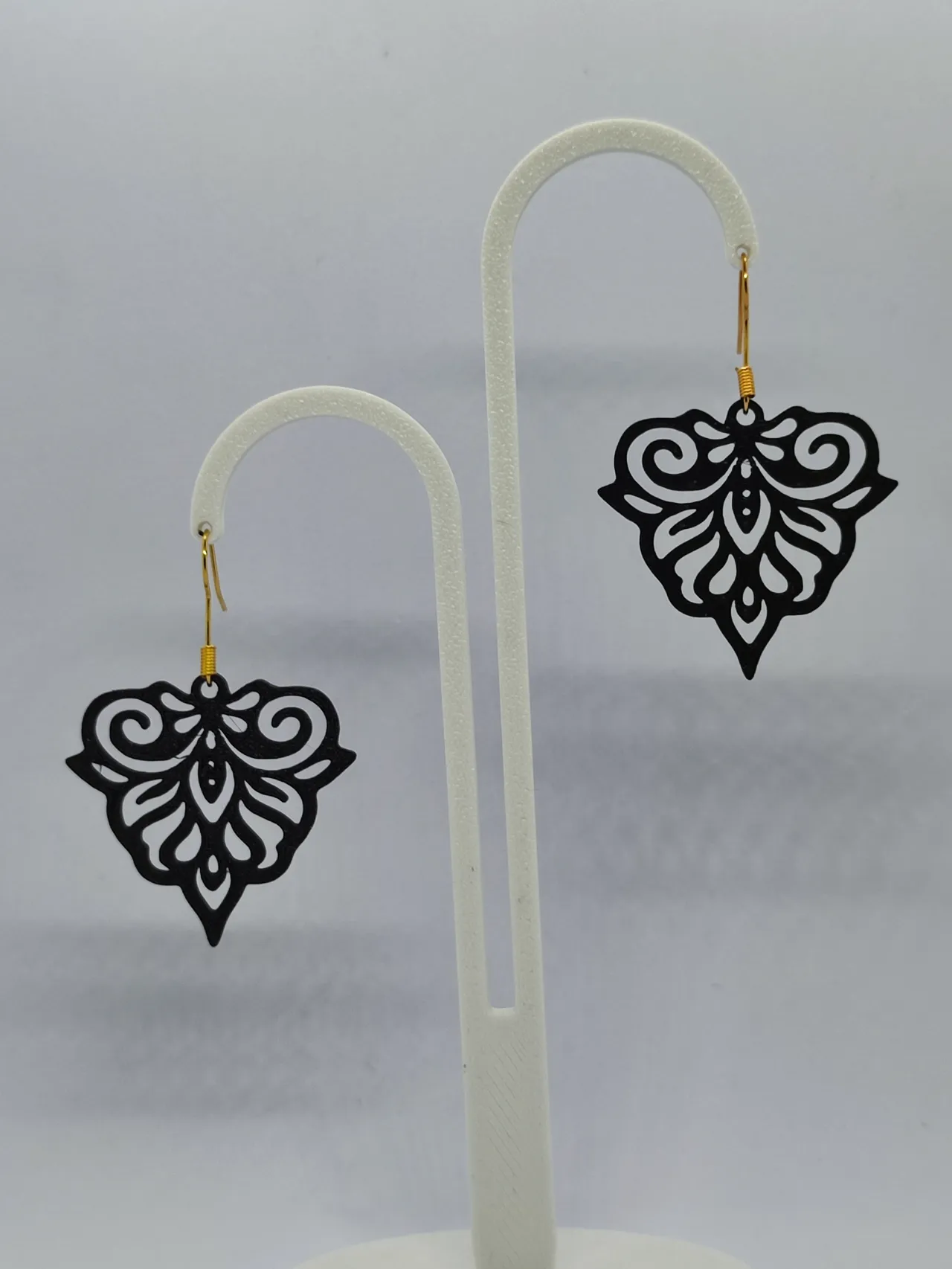 Pendientes Filigrana Negra view 3