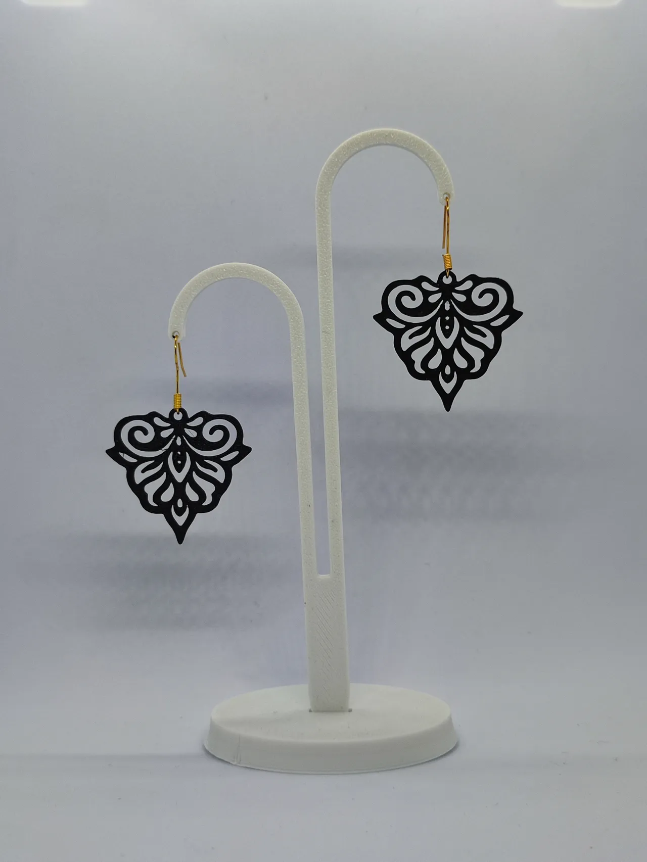 Pendientes Filigrana Negra view 2