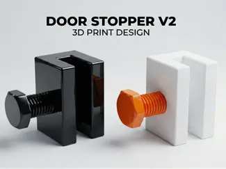 Bottom Rail Sliding Door Stopper