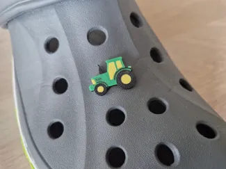 Tractor Croc Charm