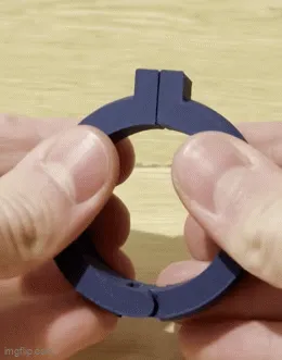 Pince magnétique double aimant
