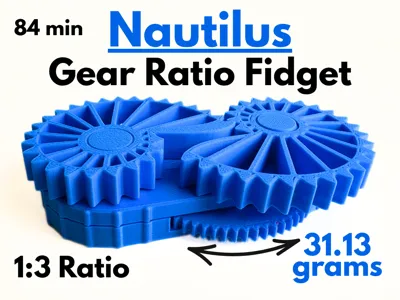 Mesmerizing Nautilus Gear Ratio (FIDGET)
