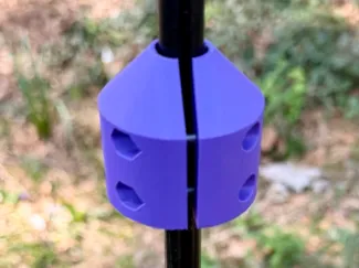 Squirrel Baffle Collar for Bird Feeder Hook
