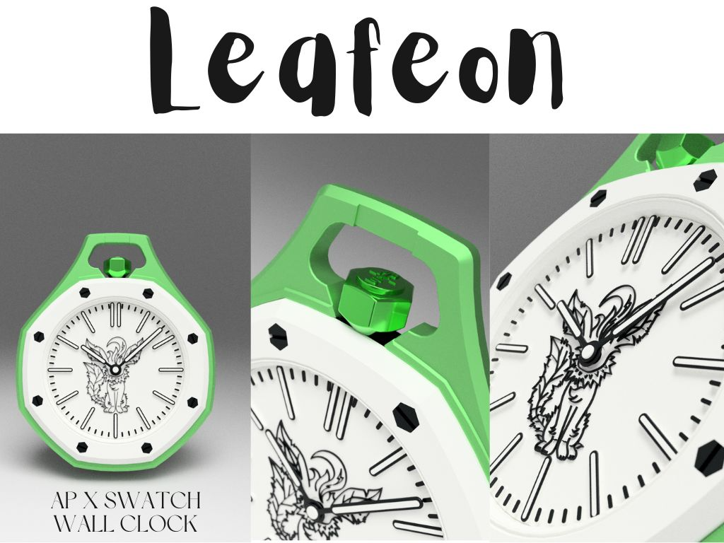 LEAFEON YNB - Wall Clock