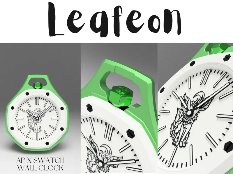 LEAFEON YNB - Wall Clock