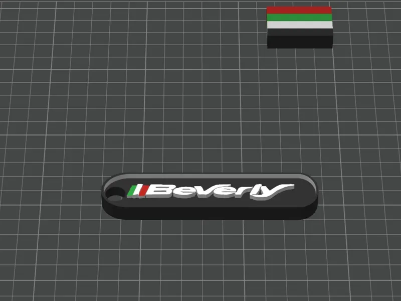 Piaggio Beverly Keychain