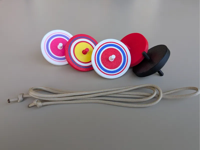 Japanese Koma Spinning Top