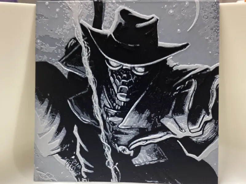 SpiderMan Noir Hueforge