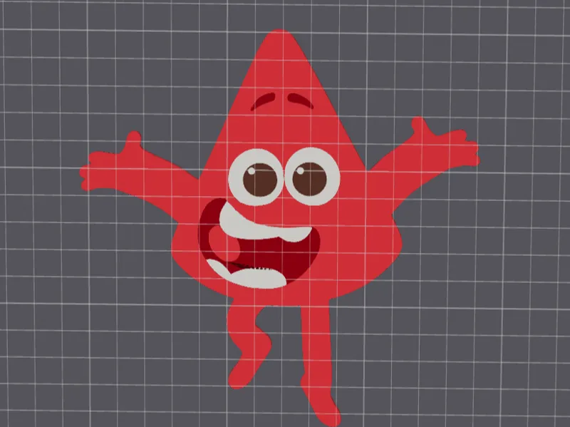 Colour Blocks Red
