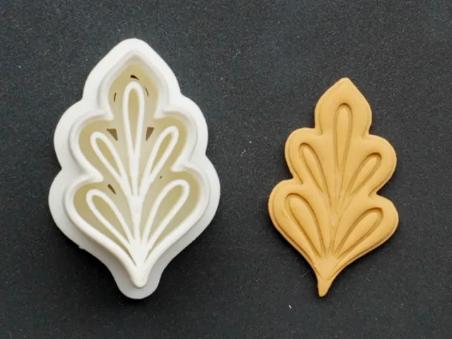 Leaf Polymer Clay Cutter Earrings Necklaces