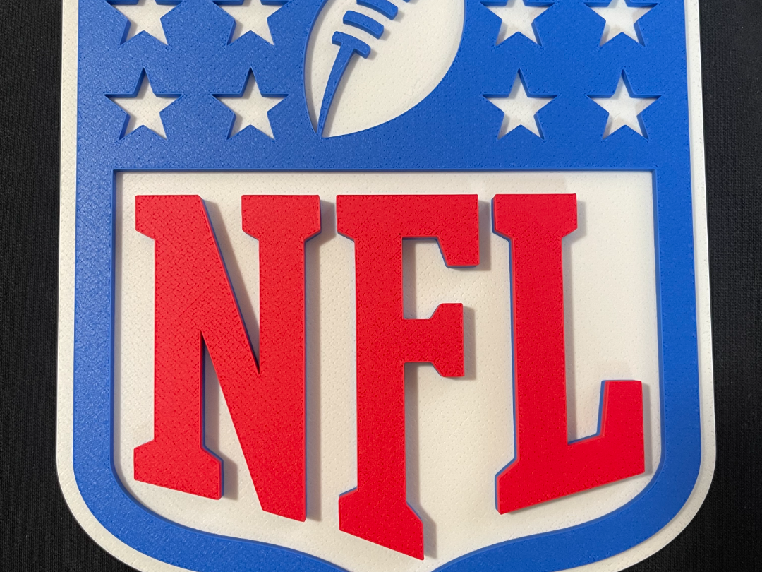 NFL Shield Logo Wall Decor Sign