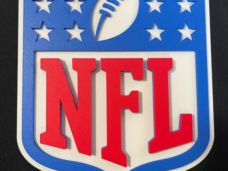 NFL Shield Logo Wall Decor Sign