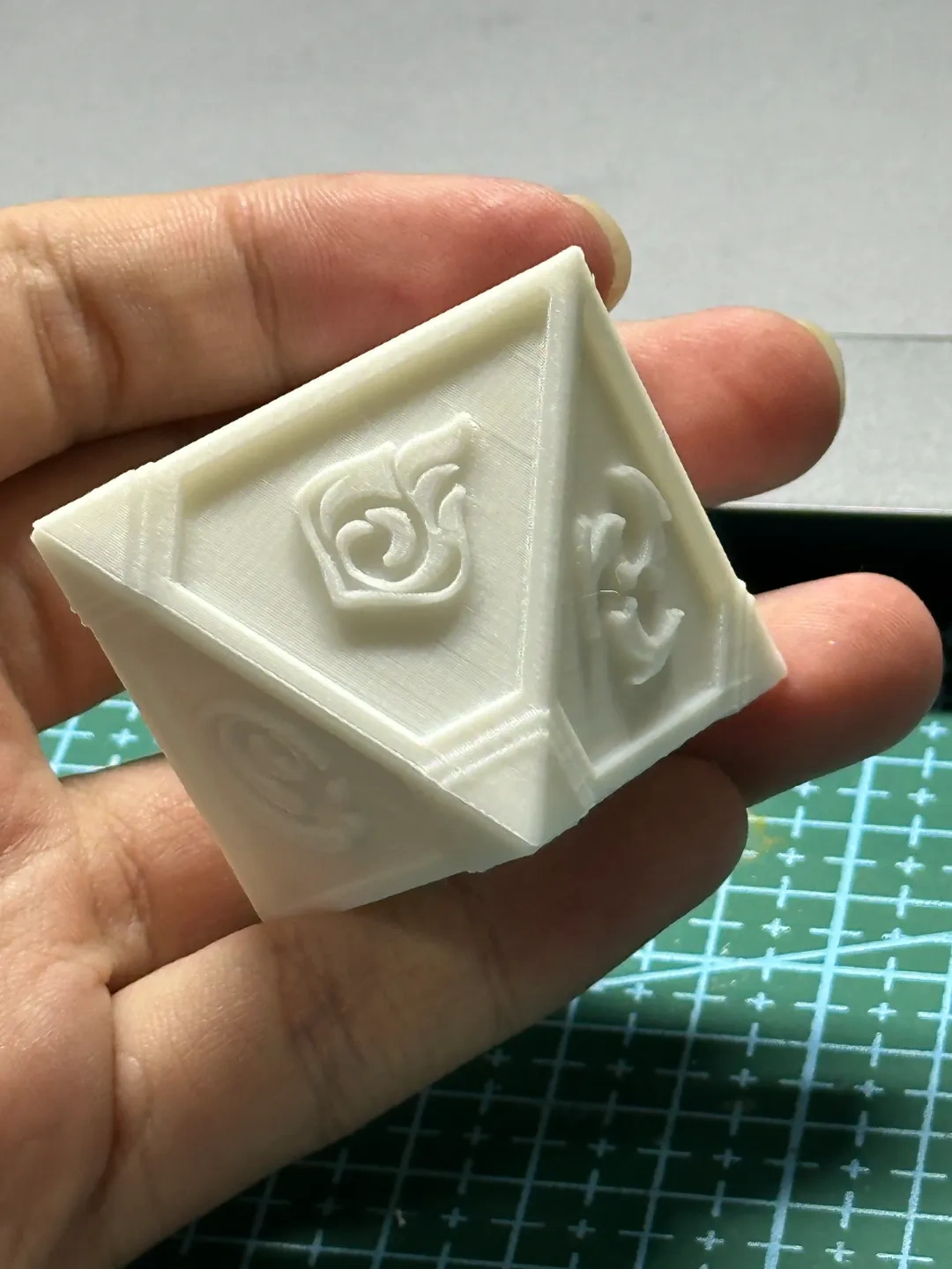 Miniatura 2 do modelo 3D 原神七圣召唤骰子