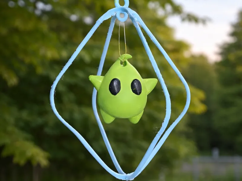 Mario Star LUMA Galaxy Wind Catcher (Spinning)