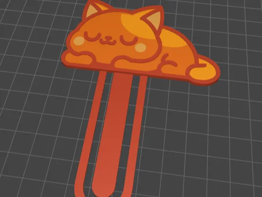 Kitty book mark