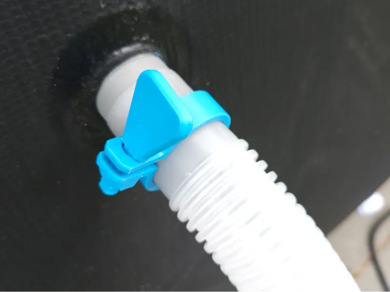 Intex Bestway Pumpe 32mm Schlauch Klemme