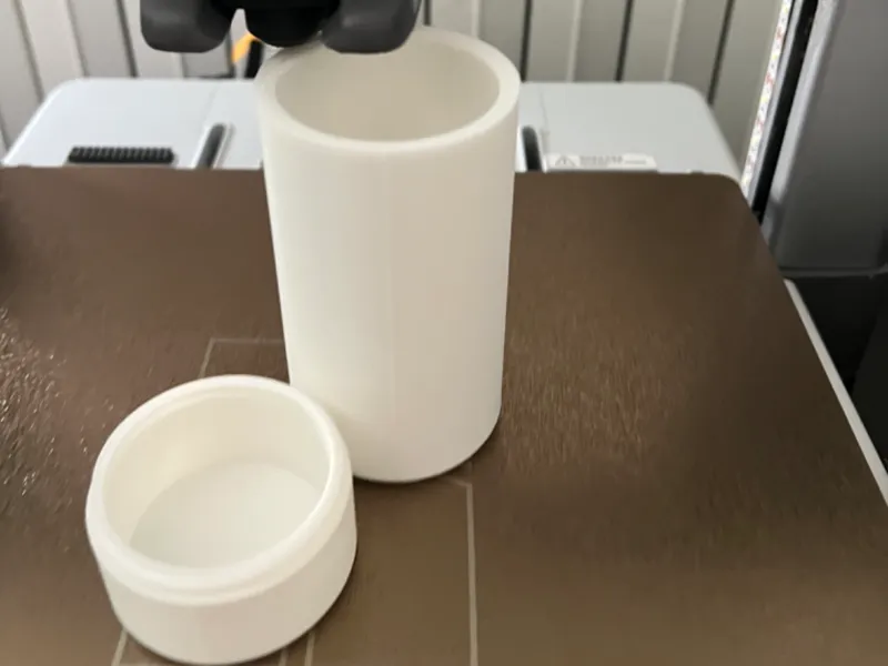 Screw-Top Cylindrical Container 120x52